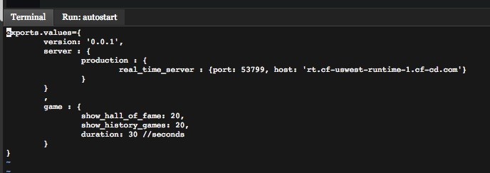 Step 11: Use the Terminal